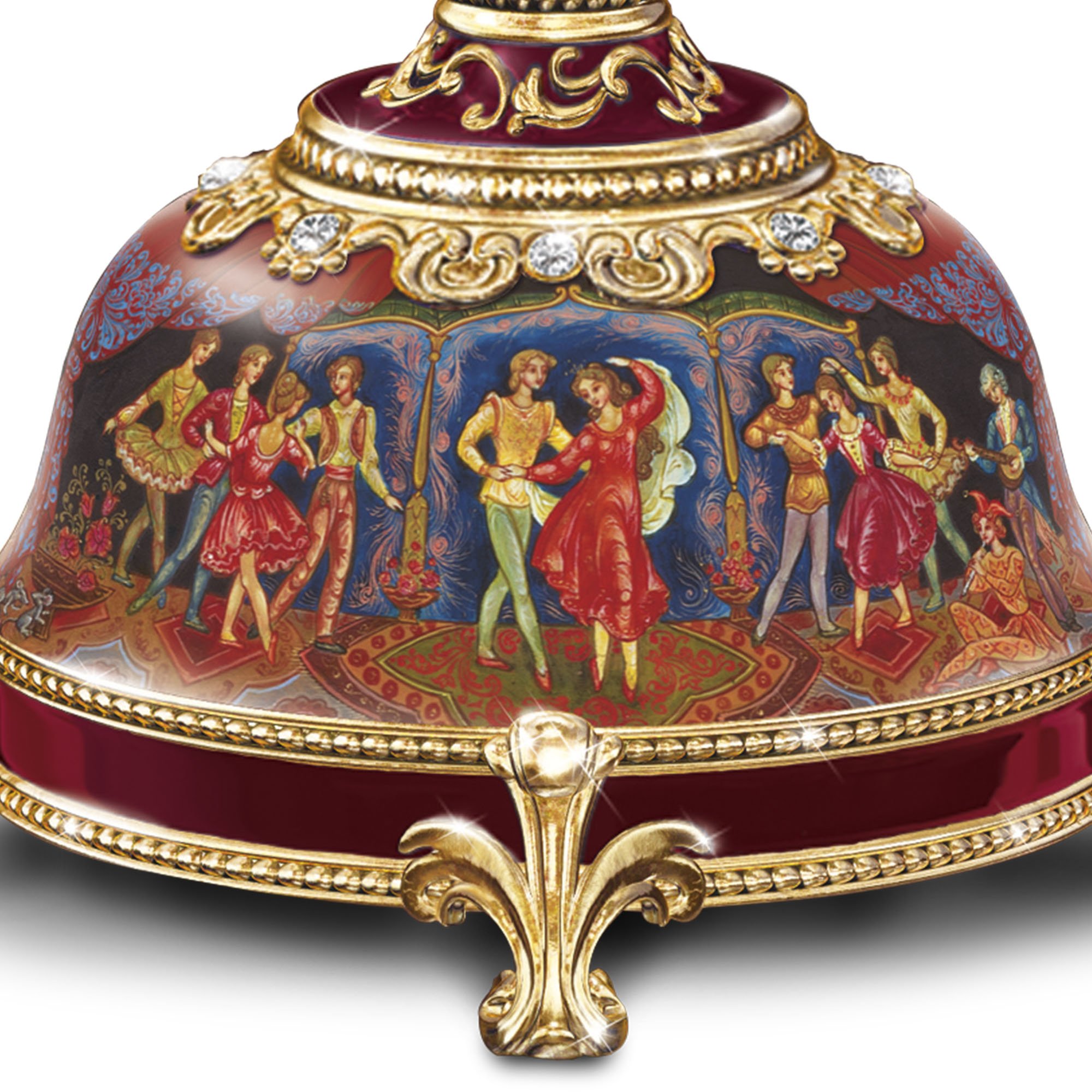 The Bradford Exchange 'Clara And The Nutcracker' Musical Egg
